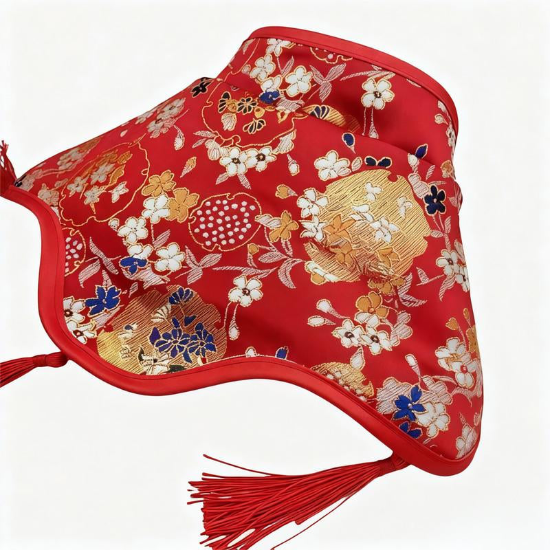 Festive Cat & Small Dog Bandana Bib – Drool-Proof & Stylish Neck Accessory | Medium Size Unisex Pet Scarf for Holidays, Walks & Everyday Outfits – Red