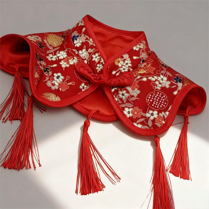 Festive Cat & Small Dog Bandana Bib – Drool-Proof & Stylish Neck Accessory | Medium Size Unisex Pet Scarf for Holidays, Walks & Everyday Outfits – Red