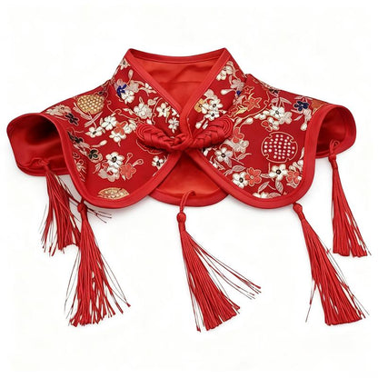 Festive Cat & Small Dog Bandana Bib – Drool-Proof & Stylish Neck Accessory | Medium Size Unisex Pet Scarf for Holidays, Walks & Everyday Outfits – Red