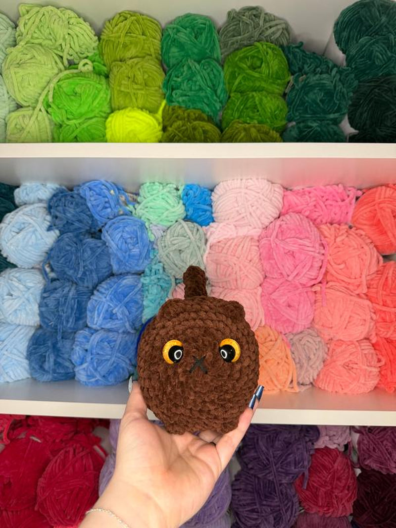 Crochet Loaf Cats